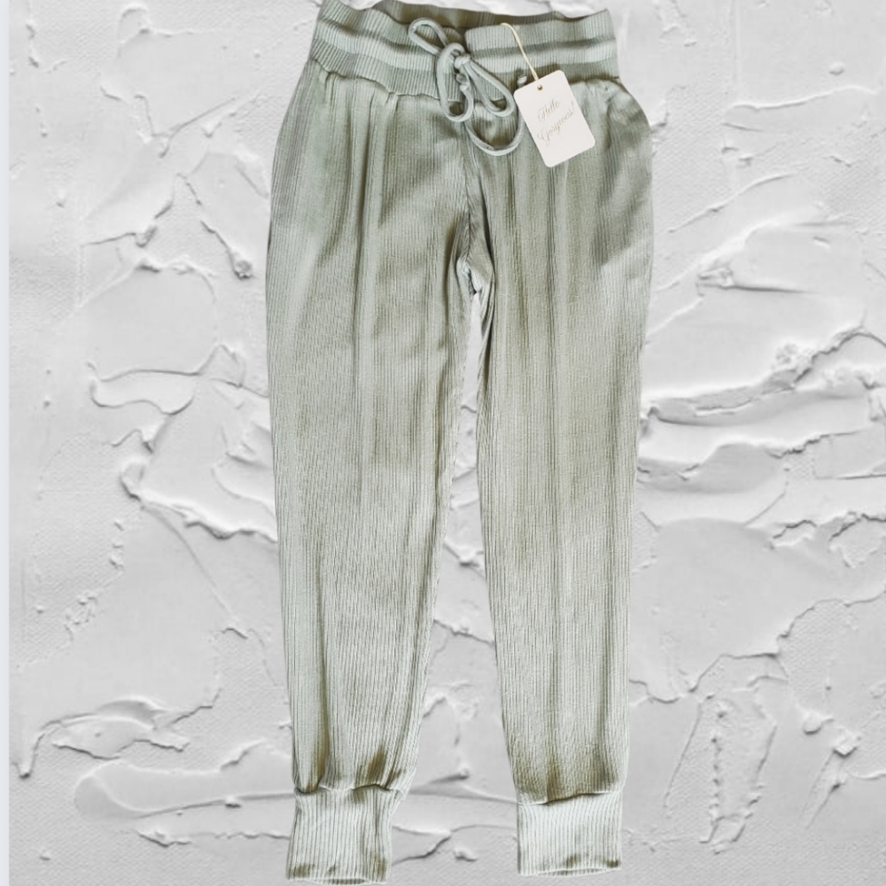 ⛔️SOLD⛔️NWT ELAN Green High Waisted Jogger Sweatpants Size Large